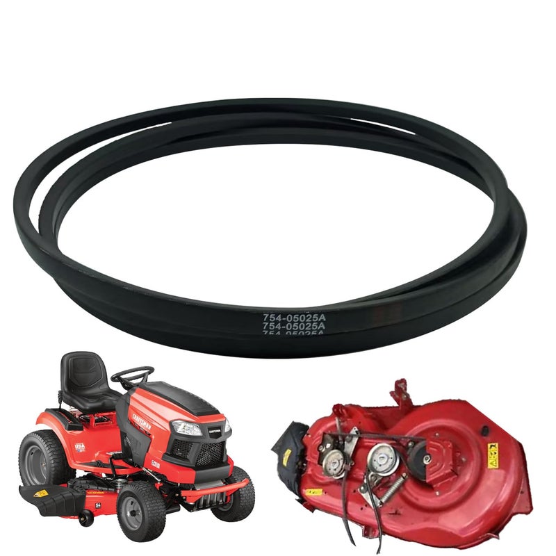 IKSI 754-05025A Deck Belt 5/8 x 139 inches fits for MTD/Cub Cadet/Troy-Bilt 754-05025 954-05025 954-05025A CMXGZAM501064, 490-501-C064, 490-501-M064 - Image 1